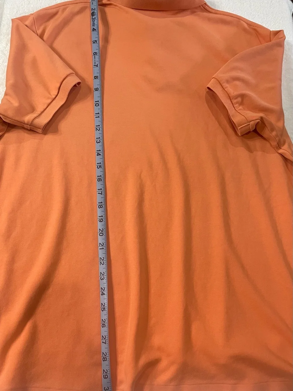 Ralph Lauren Orange Polo with Navy Pony